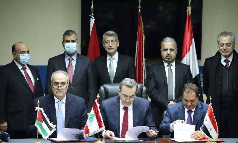 استجرار الطاقة والغاز إلى لبنان من
مصر والاردن ينتظر "القرار الاميركي"