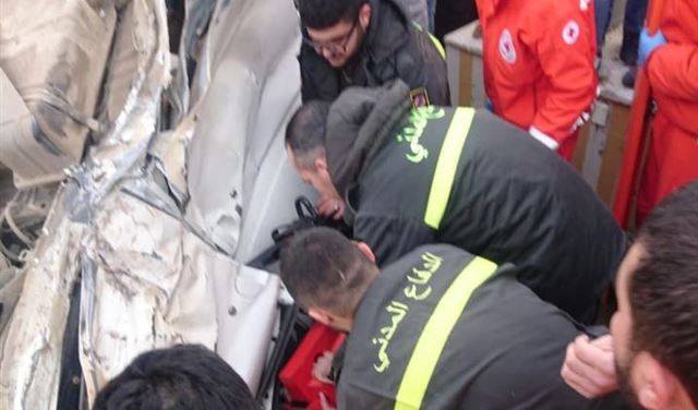 12 جريح نتيجة حادث سير في هذه المنطقة