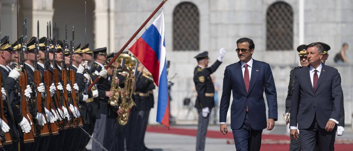 أمير قطر بعد لقائه الرئيس السلوفيني: ناقشنا علاقاتنا الثنائية وأمن الطاقة وأهم قضايا العالم