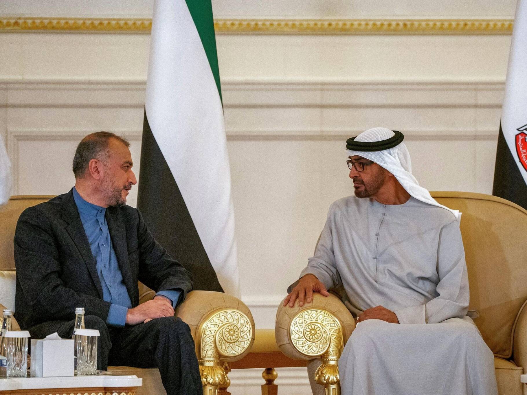 عبد اللهيان بعد لقاء ابن زايد: متانة الروابط بالجيران تخیّب أمل أعداء المنطقة