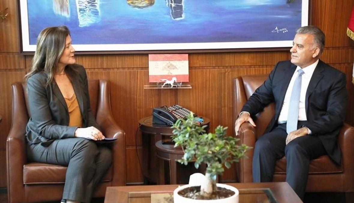 اللواء ابراهيم استقبل السفيرة الاميركية وبحثا في التطورات الداخلية
