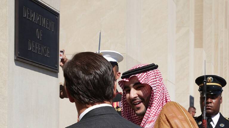 نائب وزير الدفاع السعودي في واشنطن