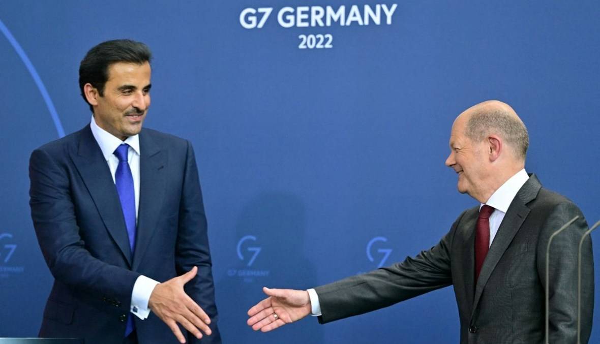 خلال زيارته إلى ألمانيا
 أمير قطر يبحث الوضع بأفغانستان