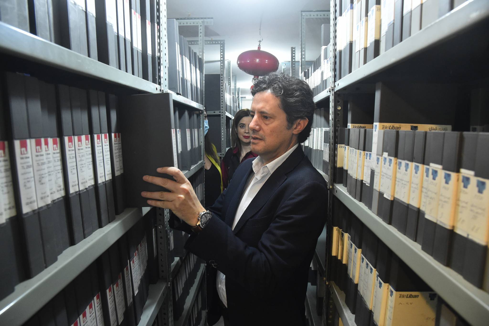 المكاري تفقّد أرشيف "تلفزيون لبنان":
الجهد المبذول للحفاظ على تاريخنا لا يثمّن