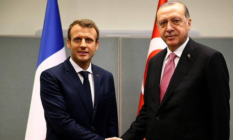 أردوغان لماكرون: علاقات السويد وفنلندا لا تتوافق مع روح التحالف ‏تحت مظلة "الناتو"‏