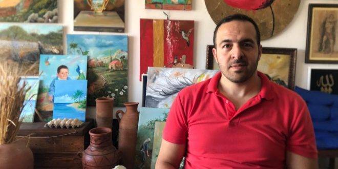 الفنان التشكيلي علي سبيتي: احترافي  فن الرسم نابع من تعلقي بالطبيعة والريف