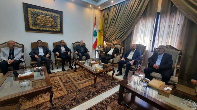 استقبل وفد "التحالف الفلسطيني" بحضور نواب كتلته
رعد: المقاومة وكتلتها ستبقيان سنداً
للشعب الفلسطيني حتى تحرير أرضه