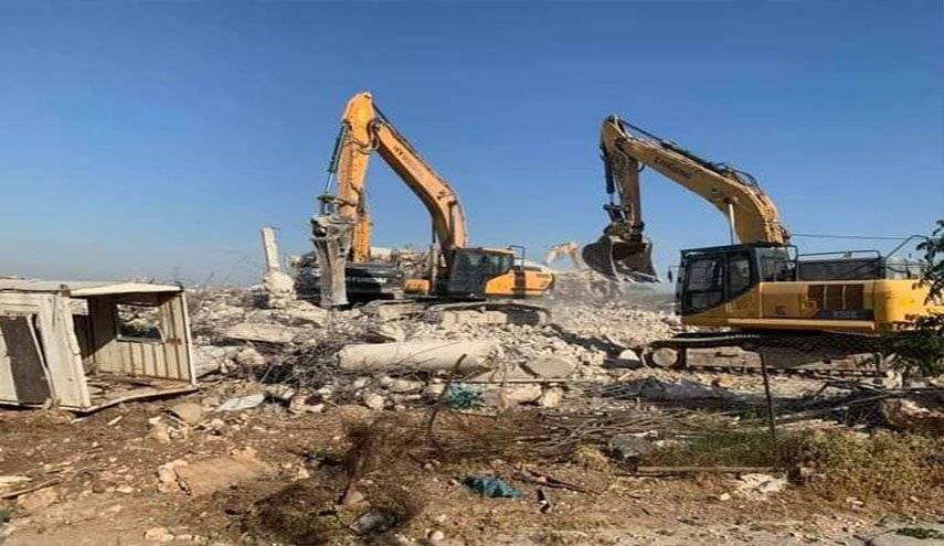 الاحتلال الإسرائيلي يهدم مسجدا في قلقيلية