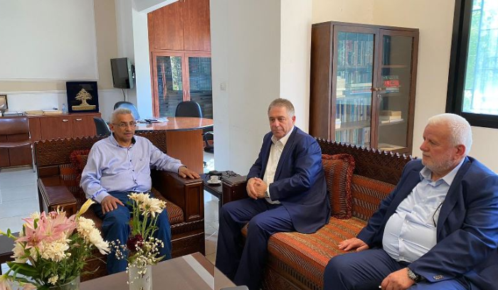 سعد استقبل دبور وأبو العردات
