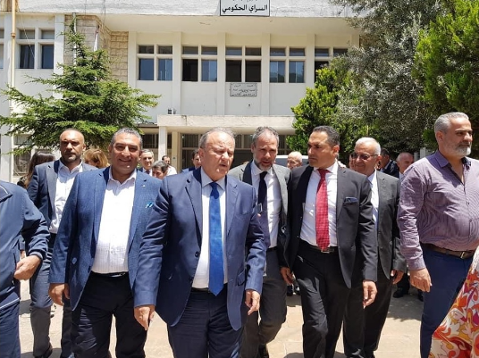 سلسلة لقاءات واجتماعات لنقيب المحامين