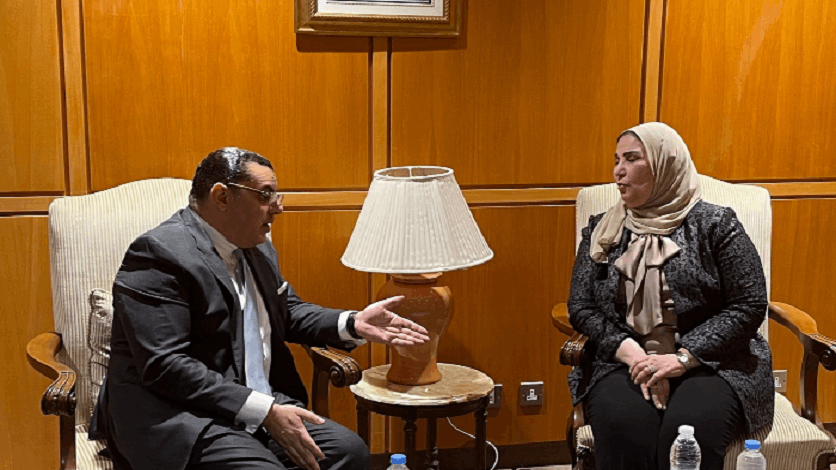 وزيرة التضامن الإجتماعي المصرية وصلت الى بيروت: نجدد الدعم الكامل للأشقاء اللبنانيين
