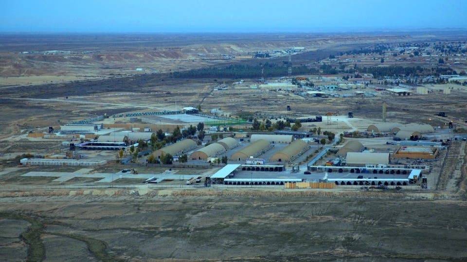 استهداف قاعدة عين الأسد بـ 6 صواريخ
