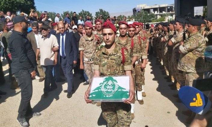 منطقة  بعلبك تودّع ابنها الشهيد زين العابدين شمص