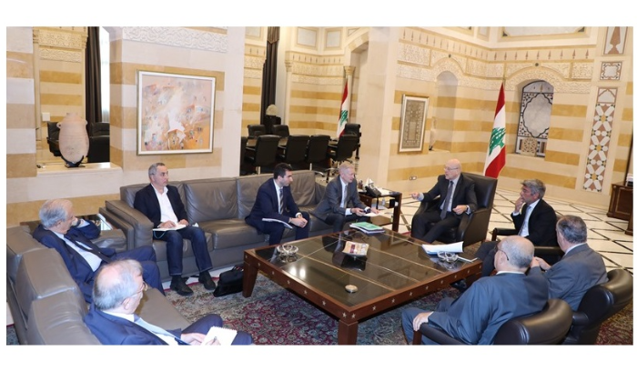 ميقاتي بحث ملف الكهرباء وكيفية
الاتفاق مع شركة كهرباء فرنسا