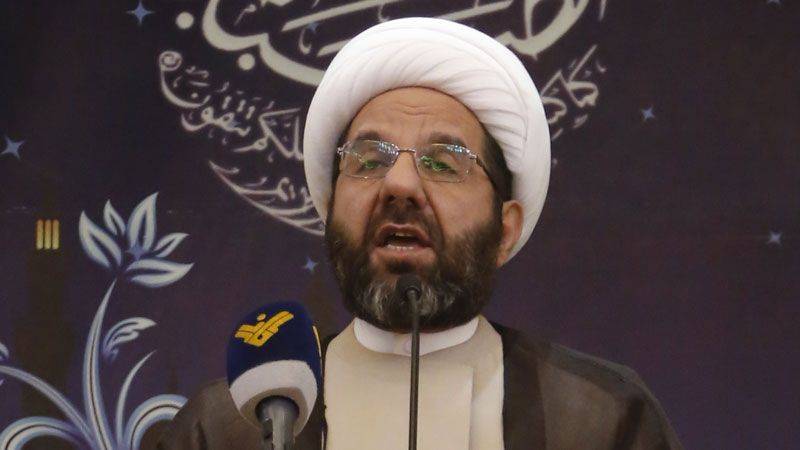 دعموش: أميركا واهمة إذا اعتقدت أنها تستطيع
أن تضع اللبنانيين في مُواجهة المقاومة