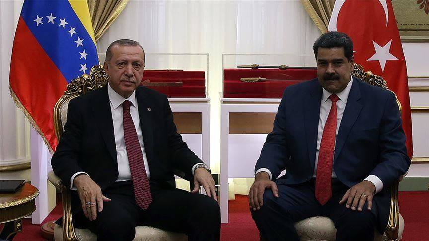 أردوغان خلال استقباله مادورو : نعارض فرض العقوبات أحادية الجانب ضدّ فنزويلا