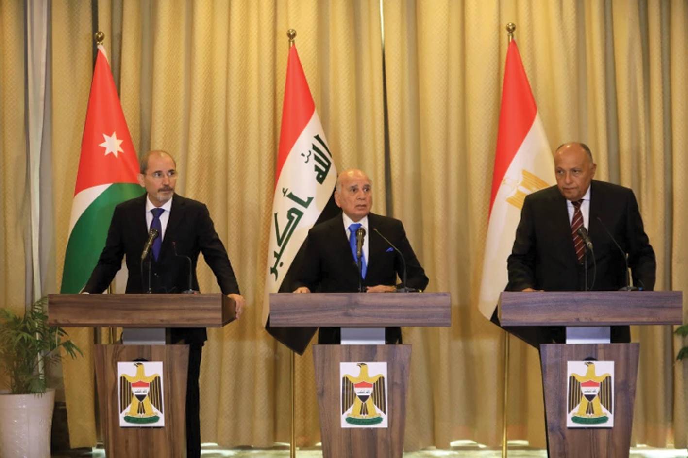 الكهرباء والنفط والأمن... اتفاق عراقي مصري أردني على تعزيز التعاون