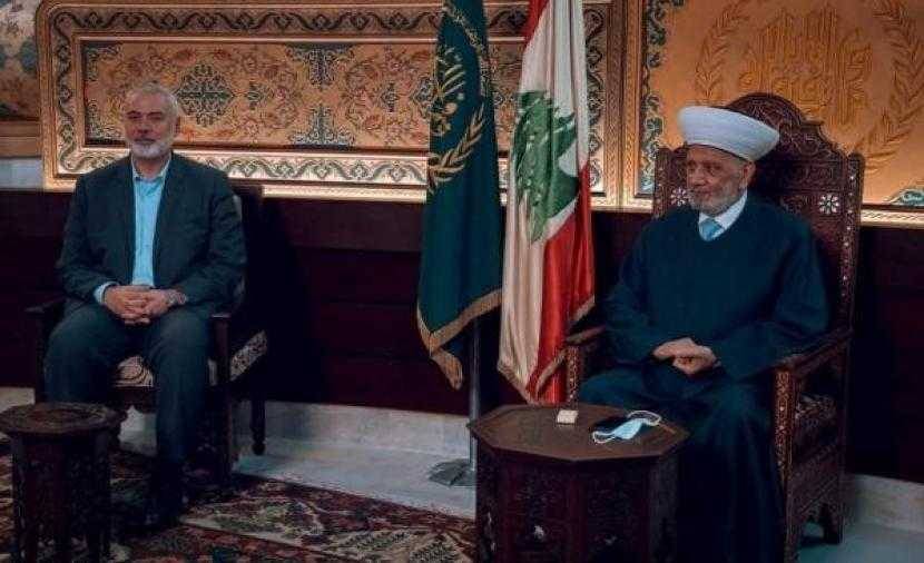 هنية من دار الفتوى: استقرار لبنان وقوته قوة لفلسطين وللمقاومة