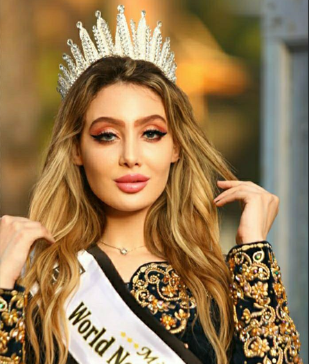إيمان زرطيط تتوج ملكة جمال العالم لقارة افريقيا وترفع رأس الجزائر