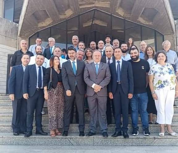 كسبار وأعضاء مجلس النقابة زاروا
محاكم المتن وكسروان وجبيل