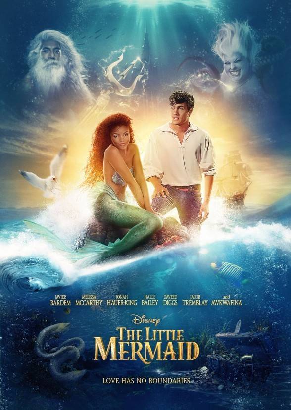 ديزني تقدم نسخة حية من "The Little Mermaid".. وبطلتها ذو بشرة سمراء