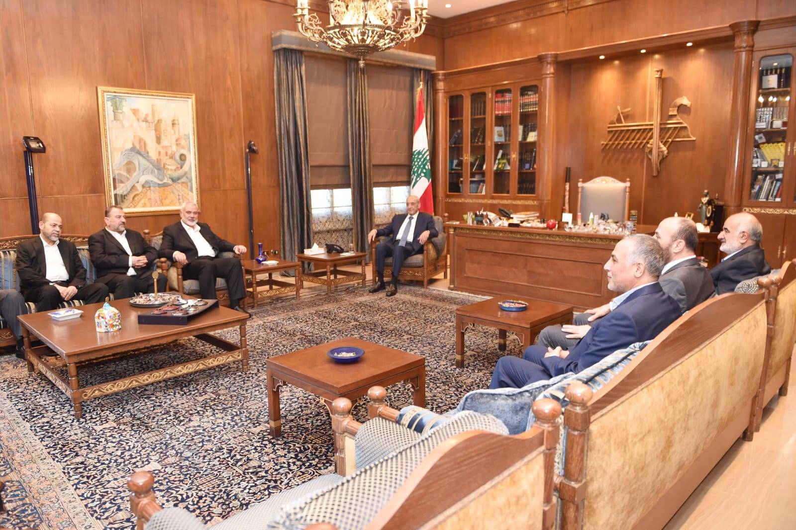 هنيّة: قوّة لبنان واستقراره قوّة لفلسطين
