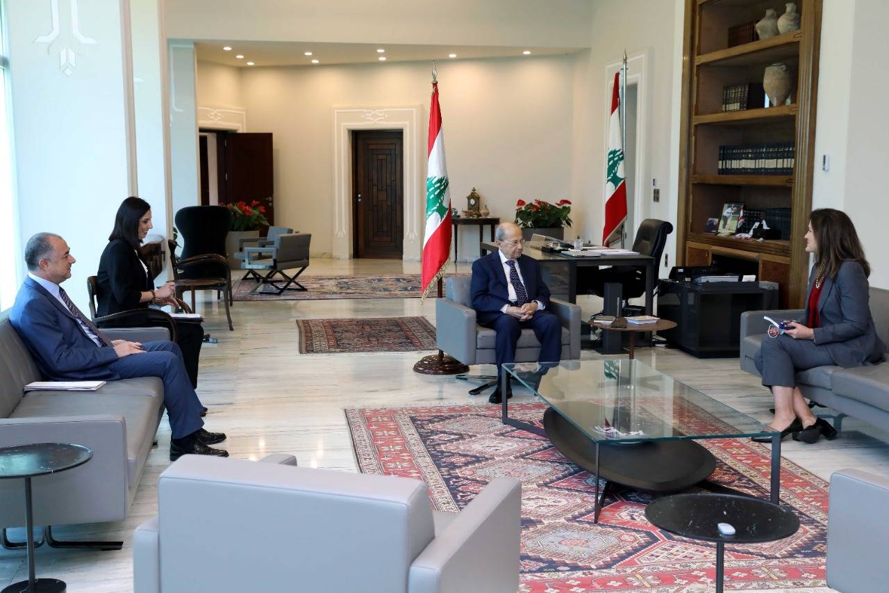 عون اطلع من شيا على نتائج اتصالات هوكشتاين