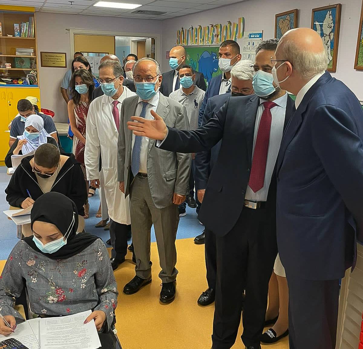 جالا على مركز الإمتحانات الرسميّة في 