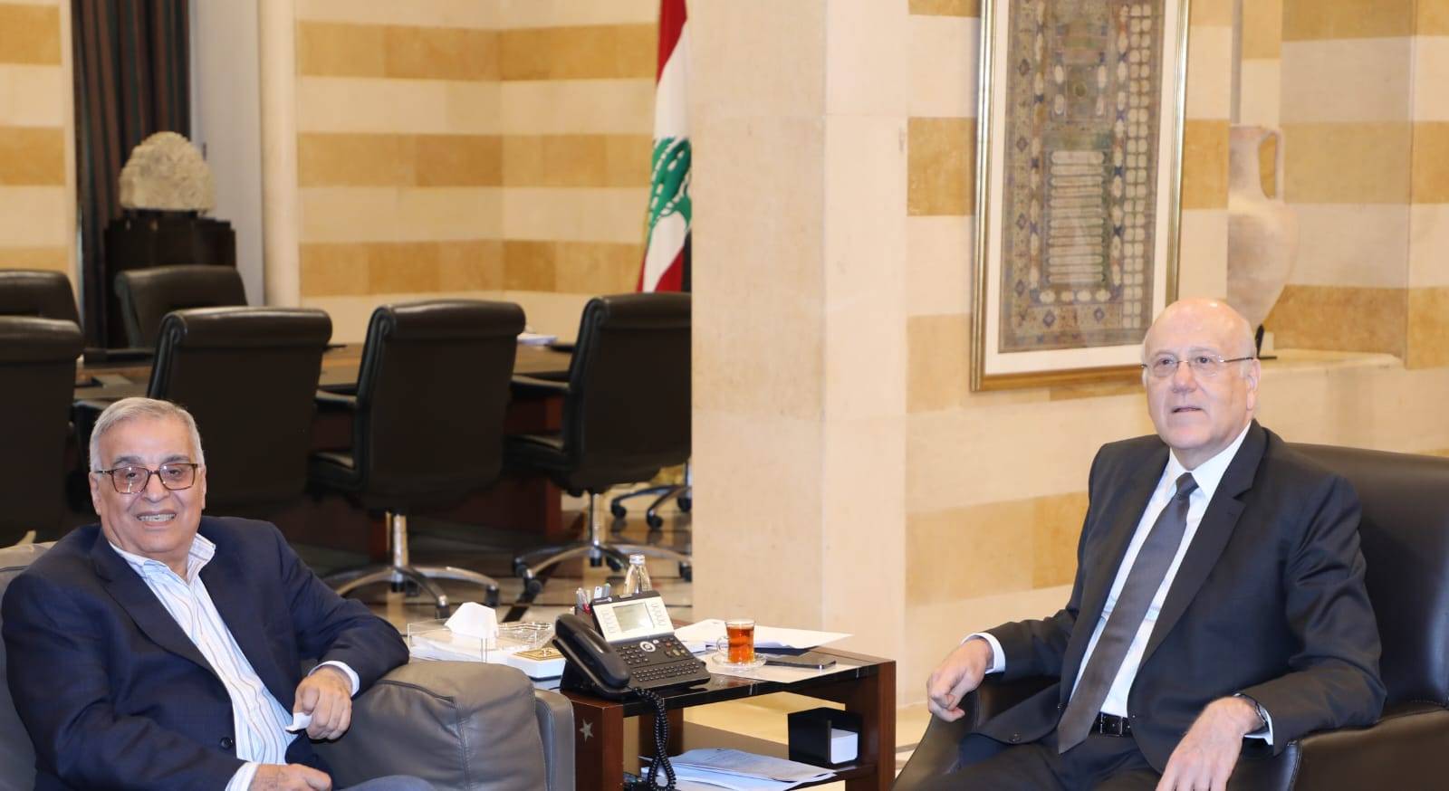 بو حبيب بعد لقائه ميقاتي: عملية المسيرات جرت خارج اطار مسؤولية الدولة