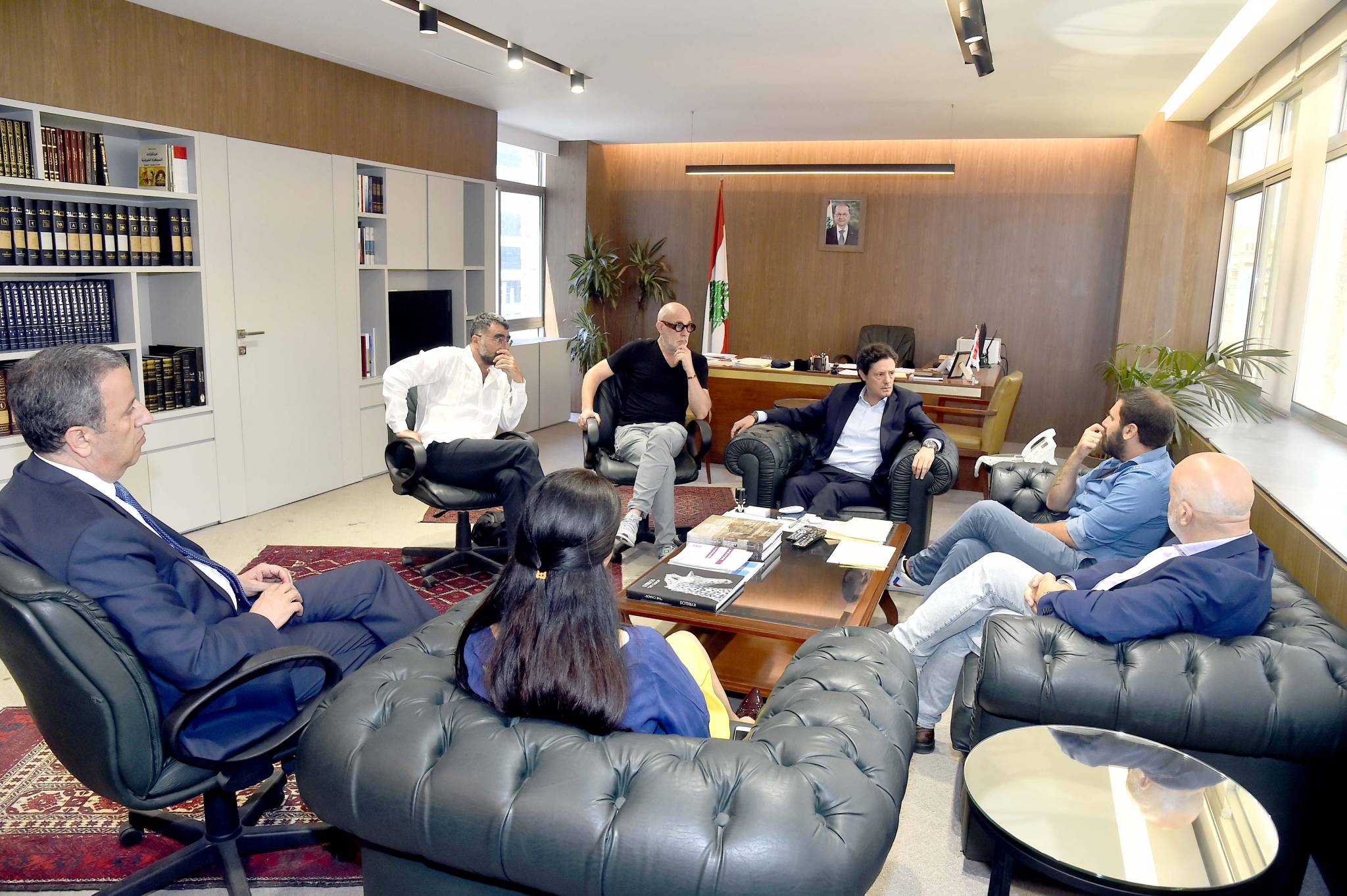 المكاري بحث مع اللجنة التمهيديّة
لجائزة سمير كساب الفئات المرشحة لها