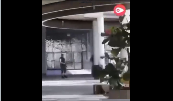 فيديو- اللحظات الاولى لهجوم الدنمارك