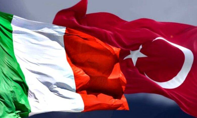 تركيا توقع 9 اتفاقيات مع إيطاليا