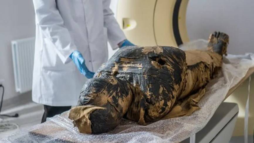 "المومياء الحامل".. مفاجأة صادمة عن سبب وفاة "السيدة الغامضة"!