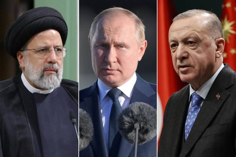 ايران تحتضن قمة ثلاثية تجمع رئيسي وبوتين وأردوغان
طهران تحذر بايدن وتتهمه باعتماد معايير مزدوجة بالمنطقة