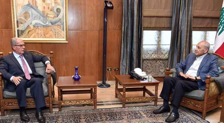 بري التقى فهمي وكلاس
الخازن: لرفض حالة المراوحة القاتلة