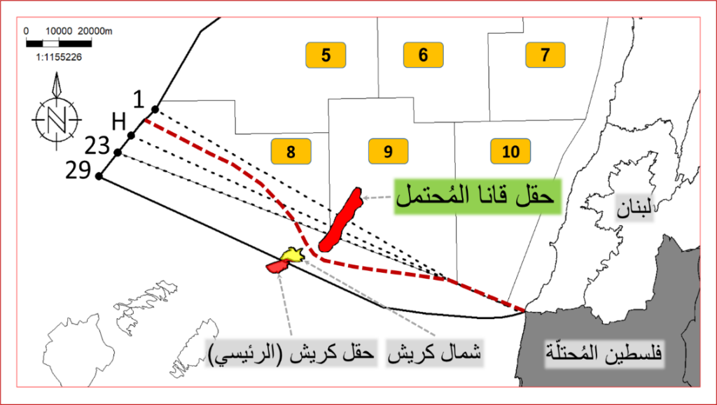 المسؤولون اللبنانيّون عرضوا الحصول على جميع عائدات "قانا"... مقابل "كاريش" وتجاهل الخطوط
على لبنان القيام بمسح لمنطقته الإقتصاديّة الحدوديّة لتحديد الحقول النفطيّة قبل توقيع أيّ إتفاق!