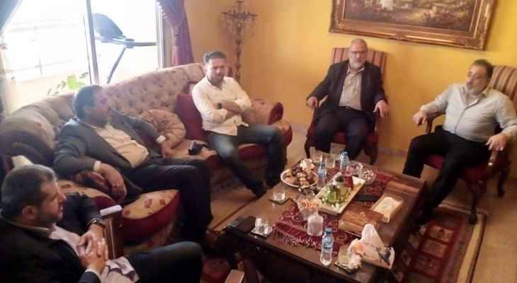 القواس استقبل وفدا قيادياً من حزب الله:
قوة لبنان في قوته وحقوقه لا باستجداء الآخرين