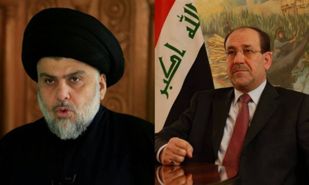 الصدر يتهم المالكي بتهديده بالقتل وينصحه بتسليم نفسه الى القضاء