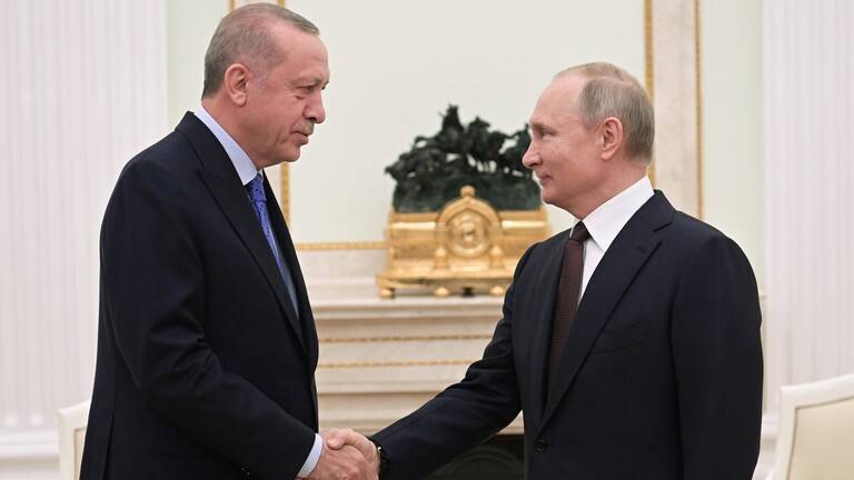 أردوغان سيجري محادثات مع بوتين خلال زيارته الى إيران