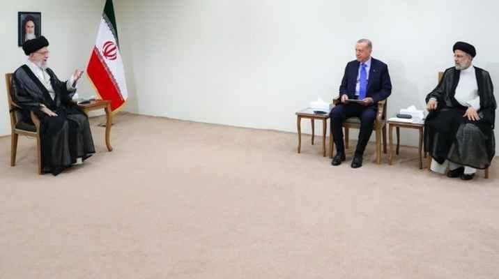 الخامنئي استقبل أردوغان في طهران
