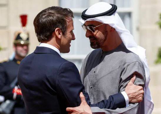الشيخ محمد بن زايد يؤكد لماكرون دعم أبوظبي لأمن الطاقة في فرنسا