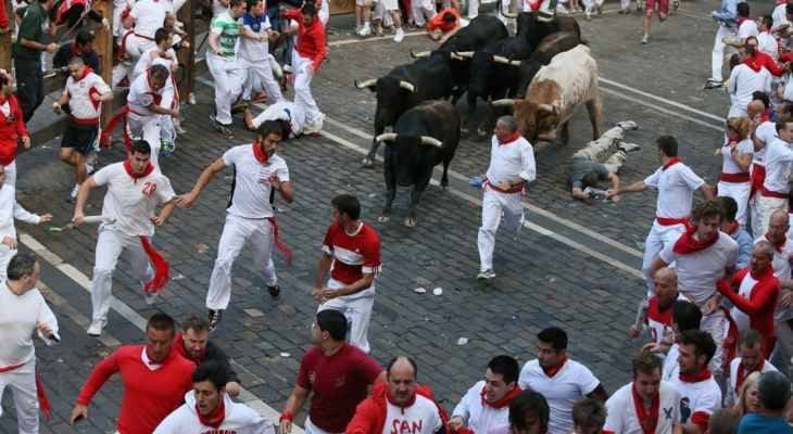في إسبانيا.. مقتل  أشخاص جراء تعرضهم للنطح خلال فعاليات إطلاق ثيران