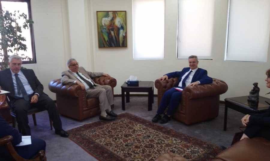 ملف النازحين بين بو حبيب والمبعوث البريطاني الى سوريا