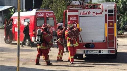 بدء عمليات التبريد لإهراءات القمح في مرفأ بيروت