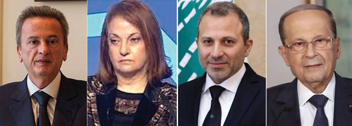رياض سلامة مظلوم..عهد الرئيس عون وممارسة صهره الوزير باسيل مسؤولان عن الانهيار
التخبّط الاقتصادي طوال 6 سنوات بعهد عون وخسارة الكهرباء 34 مليار بسبب باسيل.. أوصلنا الى جهنم
إستعراضات القاضية غادة عون إهانة للقضاء وتفقده مصداقيّته واستقلاليته نتيجة الأوامر العليا