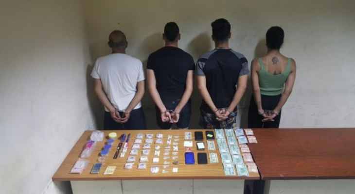 توقيف شبكة لترويج المخدّرات وضبط
مواد ممنوعة في المتن وكسروان