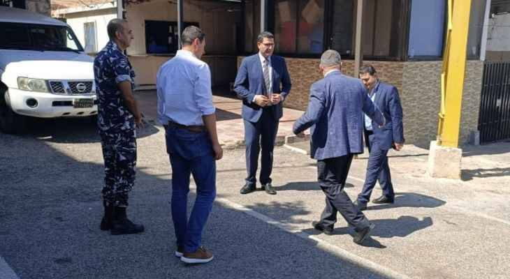 قبيل القمة الزراعية الرباعية.. الحاج حسن استقبل نظيره السوري عند الحدود