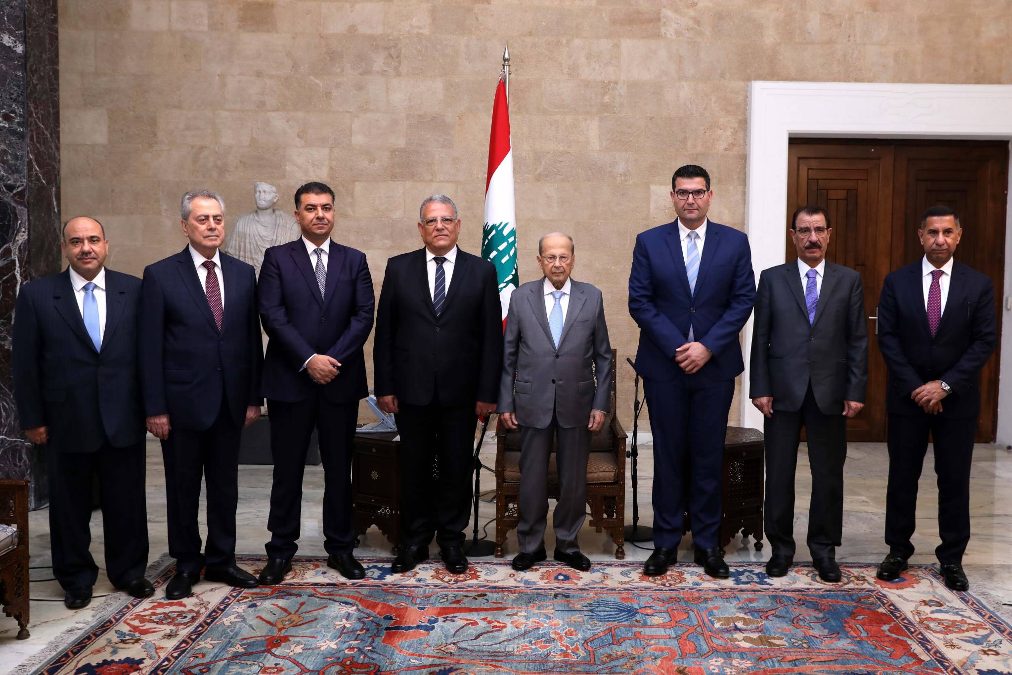 الوفد الوزاري العربي عرض لبري نتائج المؤتمر الزراعي
عون: تضافر الجهود لمواجهة أزمة
الأمن الغذائي وتحقيق السوق المشتركة