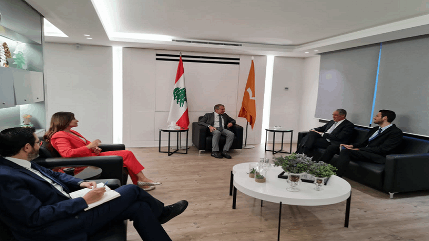 باسيل استقبل سفيري
الكويت والإتحاد الأوروبي