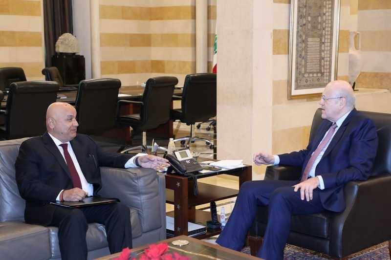 ميقاتي يتابع ملف الاهراءات ويستقبل وفد البنك الدولي